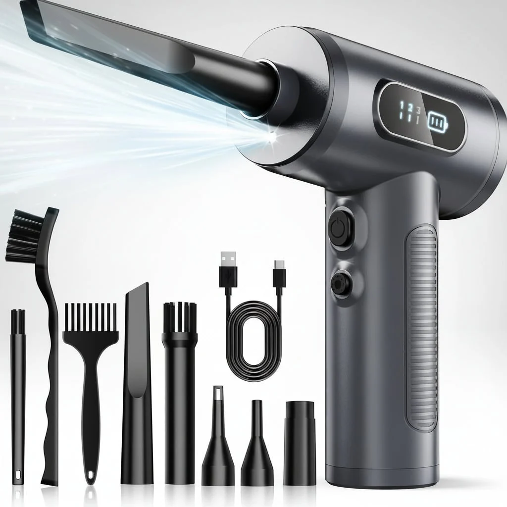 Electric Air Duster Compressed Air Blower Cordless Design - Image 2